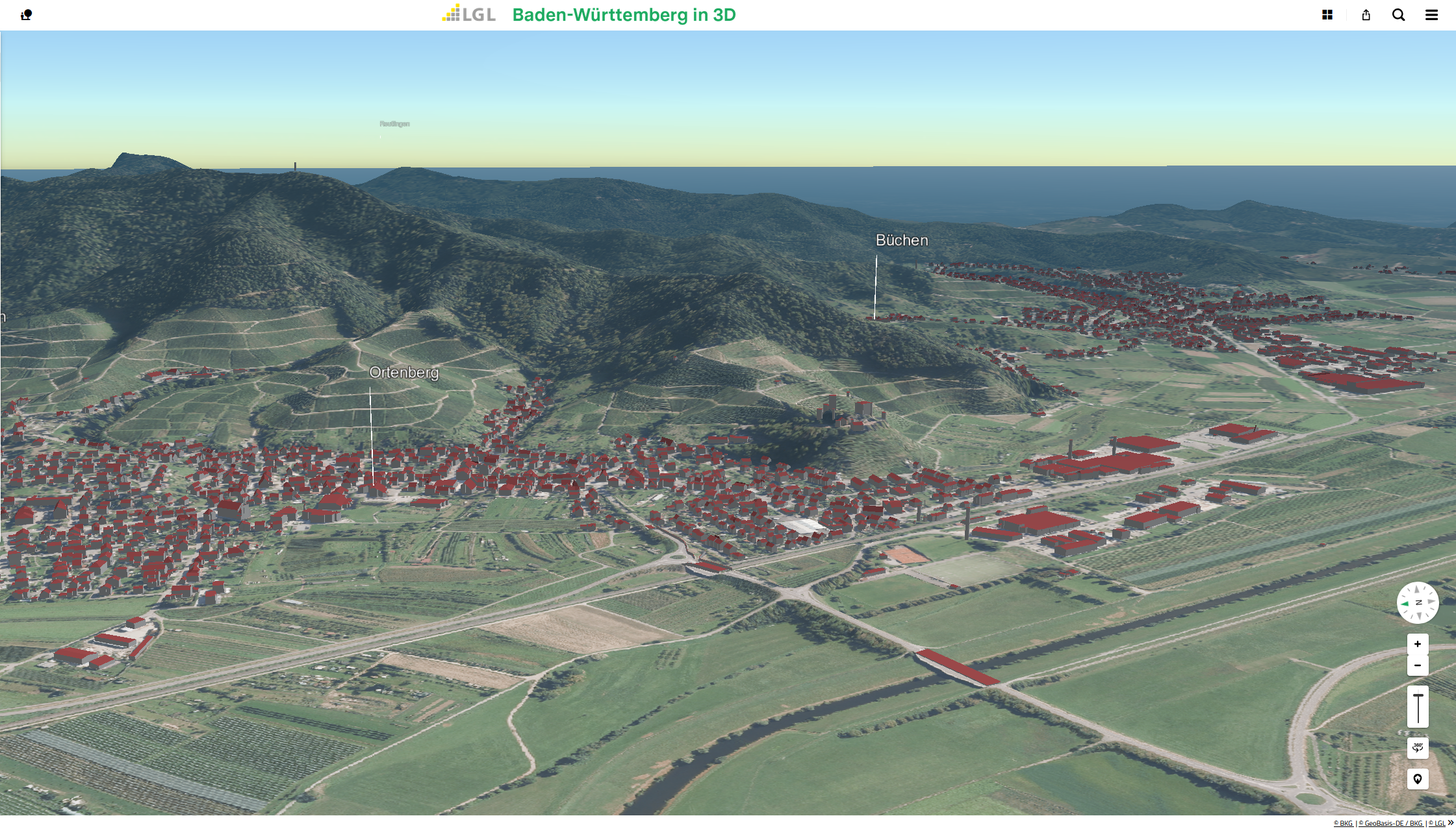 BW in 3D - Kinzigtal