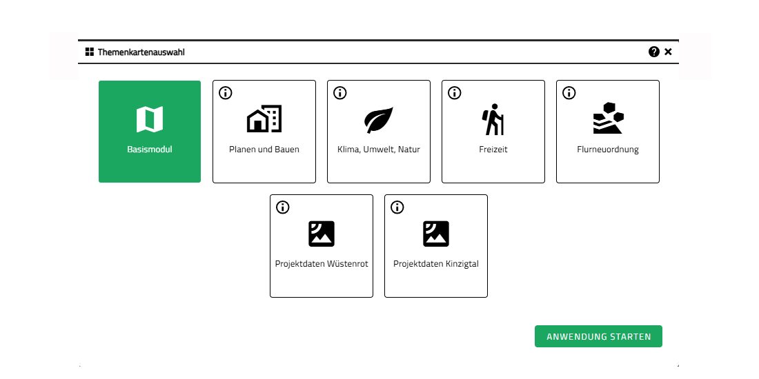 BW in 3D - Themenauswahl