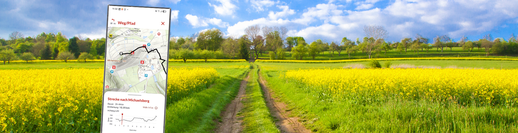BW mobil Frühlingsbild