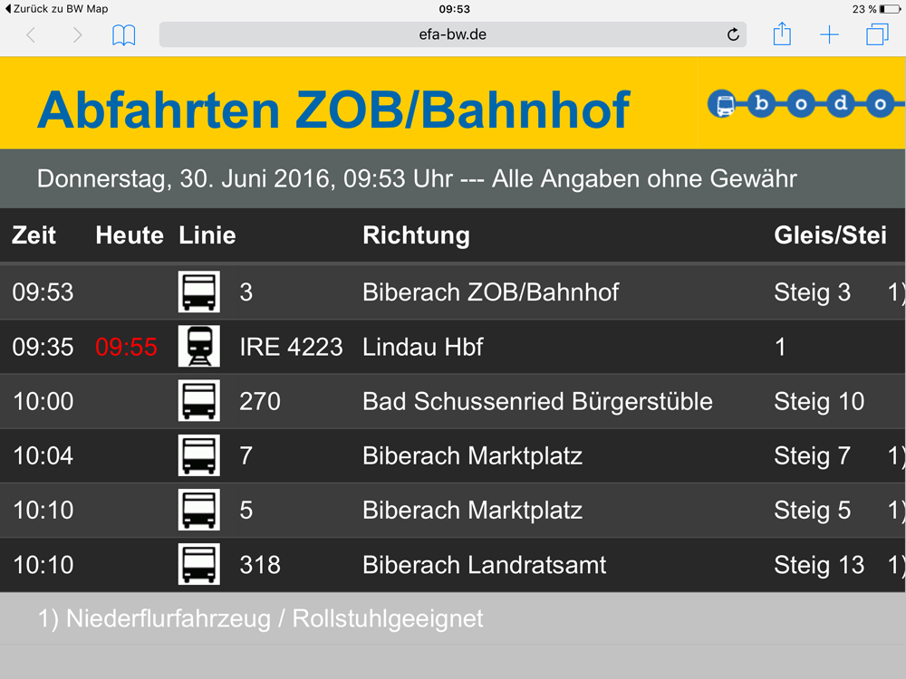 bwmapmobile_efa_Fahrplanauskunft