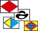 Symbole der Wanderkarte
