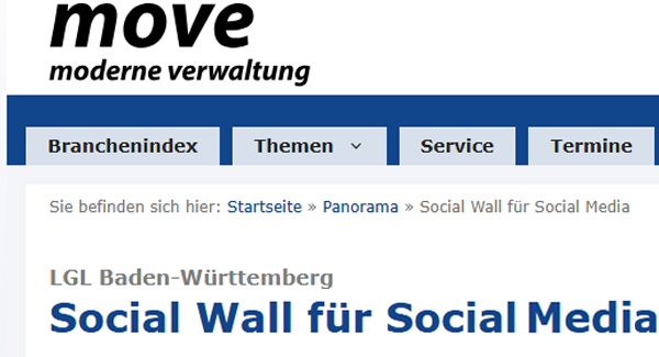 Artikel Move - Social Wall