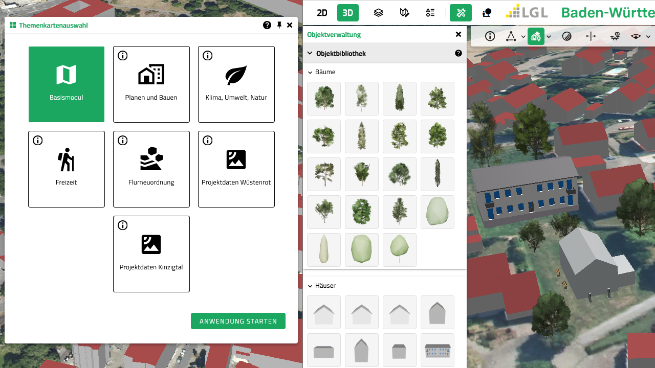 Baden-Württemberg 3D