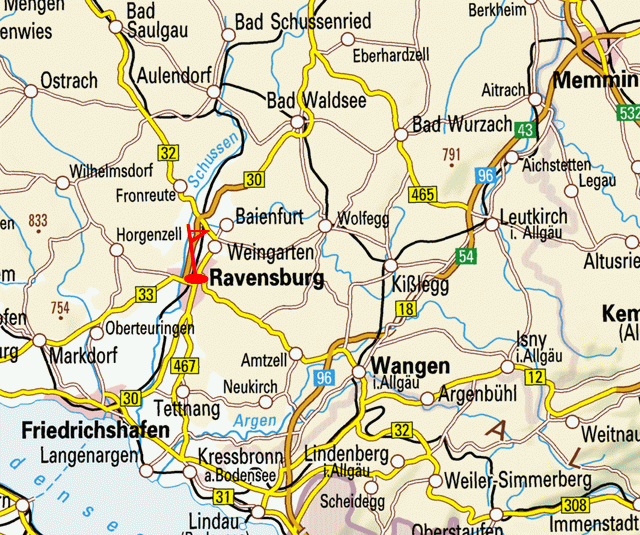 Kontrollpunkte im Landkreis Ravensburg