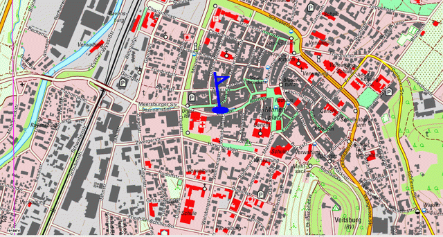 Kontrollpunkt Ravensburg Innenstadt